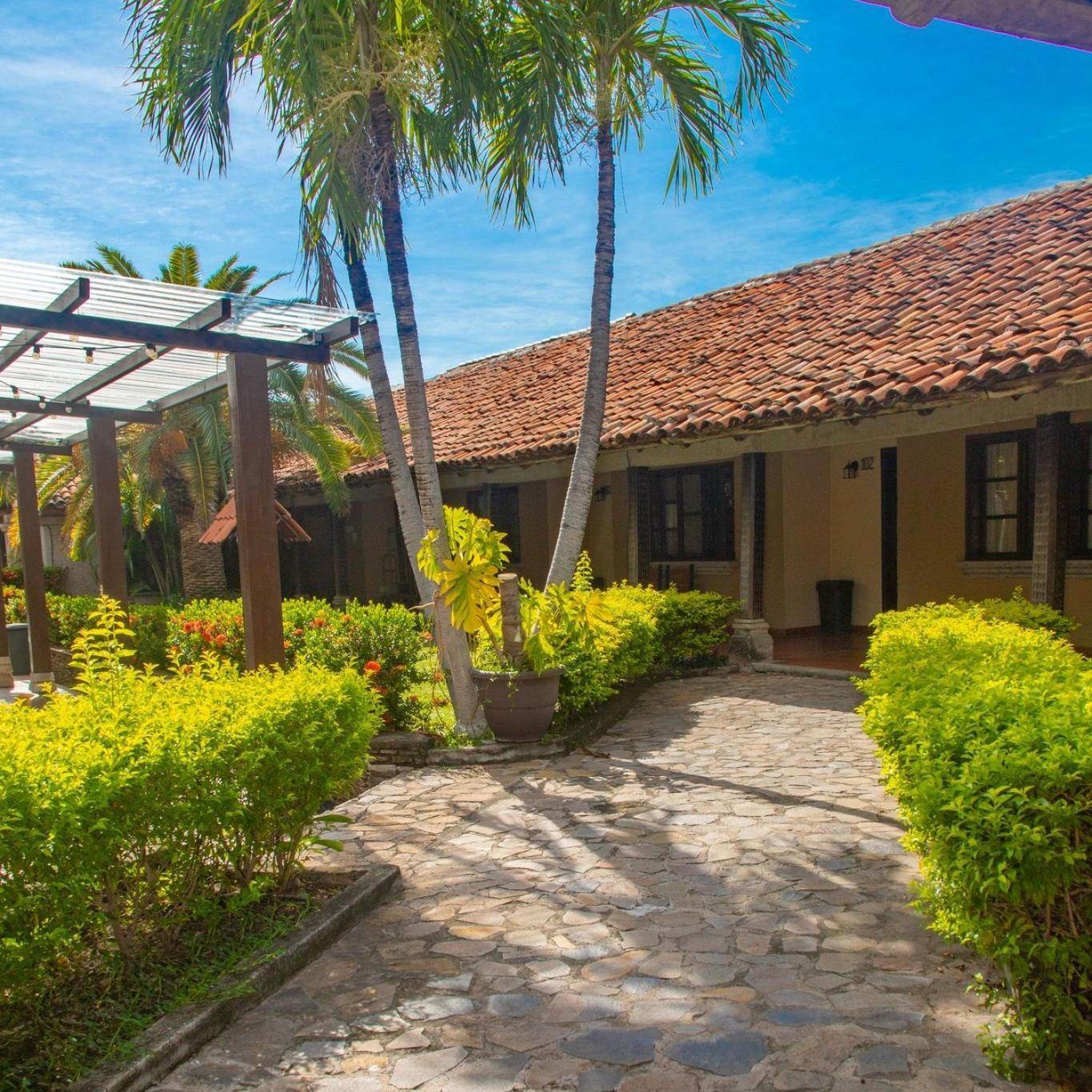 Hotel Hacienda Gualiqueme Choluteca Exterior foto